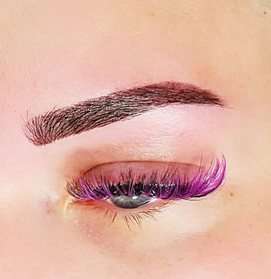 Coloured Lashes